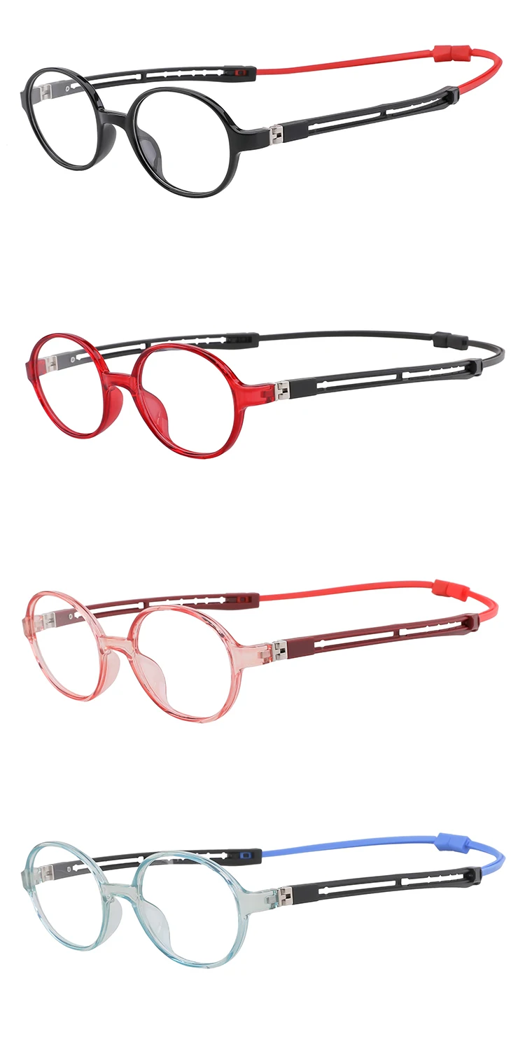 EUGENIA Kids Eyeglasses Frame TR90 Optical Glasses TPE Strings Flexible Temple  Kids Eyeglasses Frame