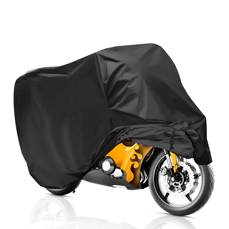 

Cheap Price Bike 300d Heavy Duty Motorcycle Scooter Cover Fs 190T Waterproof Silver Coated Polyester 100%tested 3-12 Days 10 Pcs