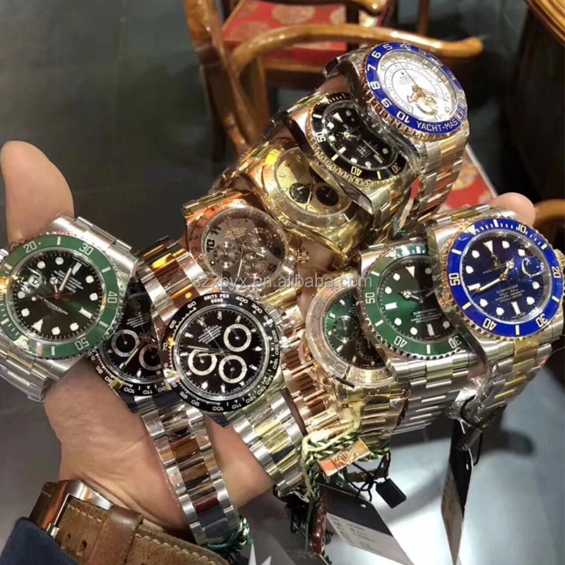 

Top Quality a a a Ro lexables watches men Luxury Automatic Stainless Steel Night Vision Sapphire Mirror Glass Submarine Watches