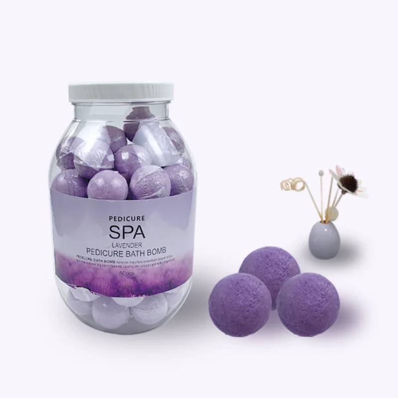 

USA Free Shipping 240Pcs/Case Amazon Hot Sale Colorful Bath Bomb Bathbombs For Pedicure