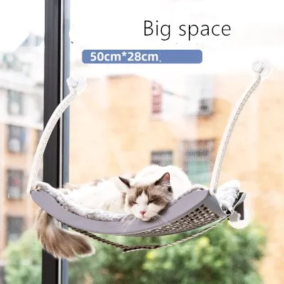 

Cat Window Perch Cat Window Bed Hammock Pet Hammock Up to 50lb, See the pictures