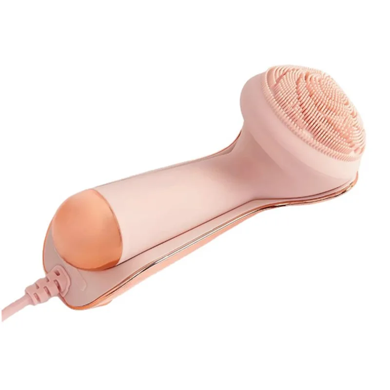 

Electric Device Deep Cleaning Waterproof Gentle Exfoliating Massaging Recharge Face Cleansing Brush