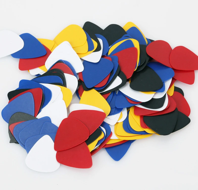 

Acoustic Guitar Music Colorful Pick 0.46mm 0.76mm thickness, Multi color(random color)