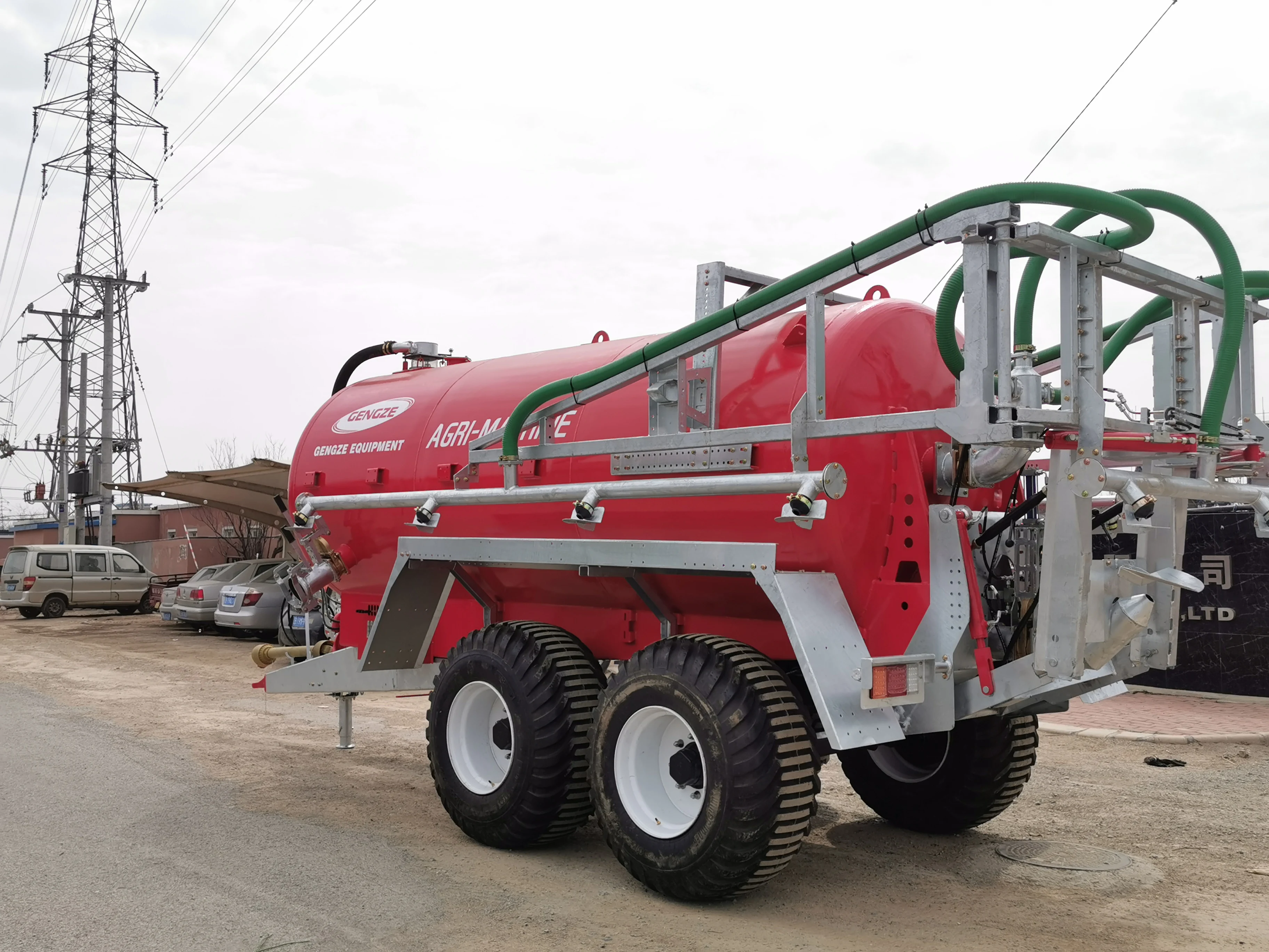 New Design Liquid Manure Fertilizer Tank Slurry Spreaders With Foldable