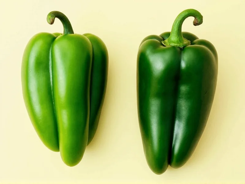 difference between poblano and jalapeno