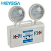 led emergency light with two spot head for evacuating and warning