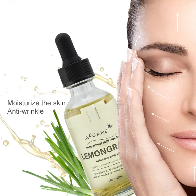 Pure Natural Plant Essential Oil Paraben-Free Nourishing Lightening and Organic Lemon Grass Essential Oil Bulk Private Label