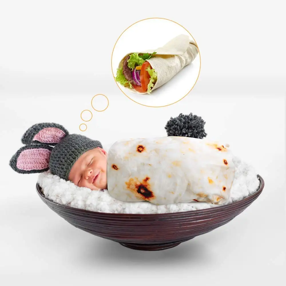 Comfortable Human Giant Pizza Burrito Tortilla Blanket Buy Burrito Blanket,Polyester Circle