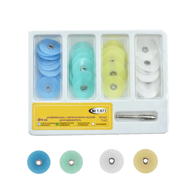 Dental Polishing Discs Resin Grinding Plate Metal Connector for Teeth Whitening Low Speed Hand Tools Teeth Whitening Material