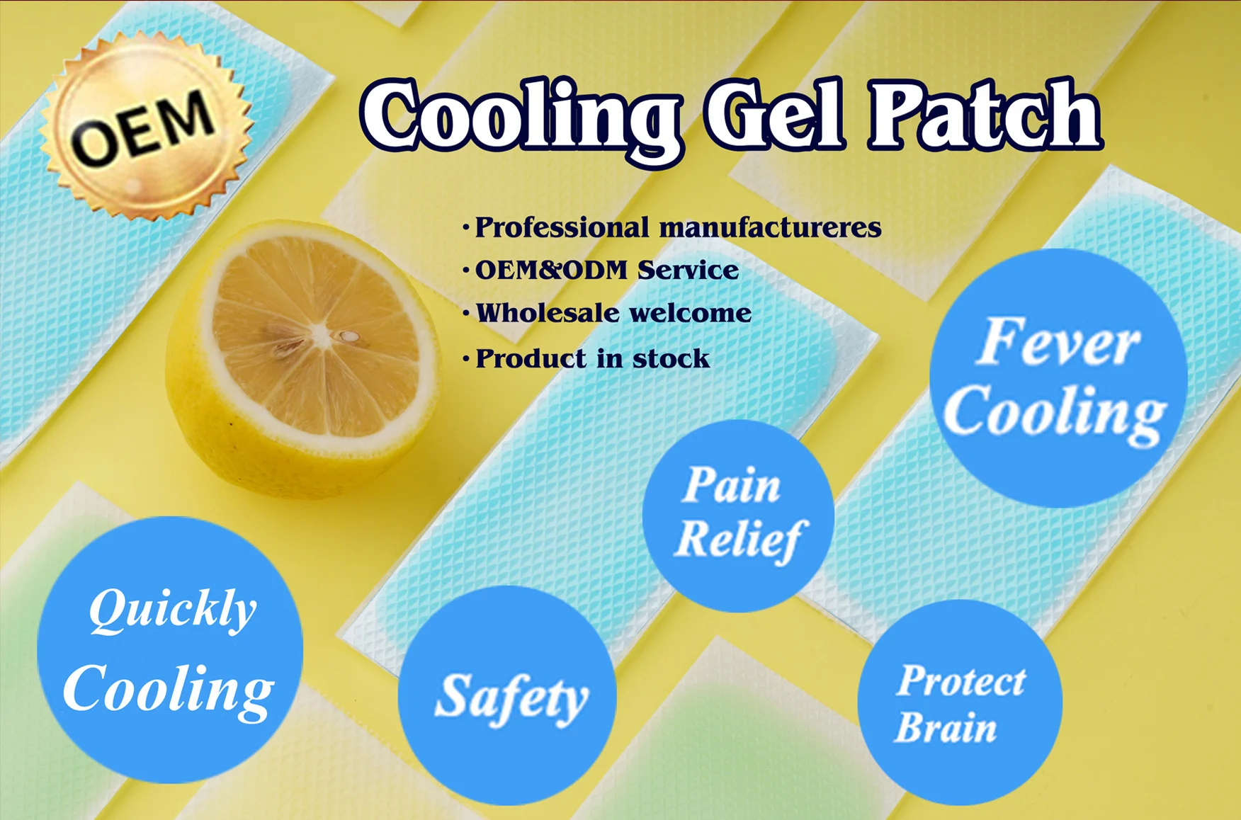 Fever Reducing Patch Fever Sticker A Cooling Strips For Fever Relief