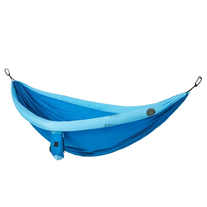 

Drop shipping TPU inflatable tube comfortable stable fall proof double outdoor camping portable folding hammock