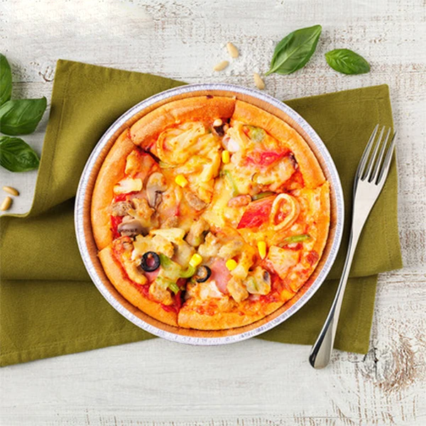 product tia yb68 approved aluminum foil container pre cooked food tray sealable foil container for ready to eat meals-5