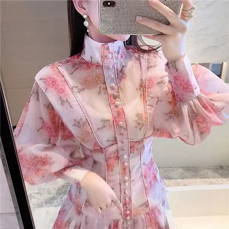 

Factory customization New design of fashion style ladies casual dress, 2 colors