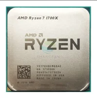 

For Ryzen 7 1700X R7 1700X 3.4 GHz Eight-Core Sixteen-Thread CPU Processor YD170XBCM88AE Socket AM4 Used