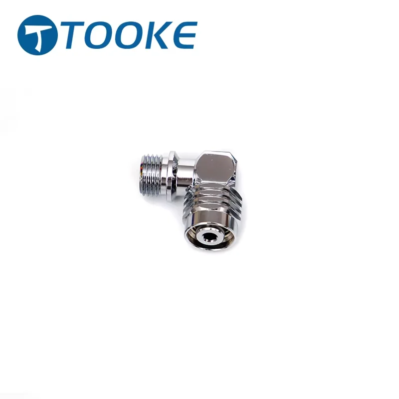 Universal Joint 90 Degrees Scuba Diving Second Stage Regulator Parts Hose Connector Diving Regulator Adapter