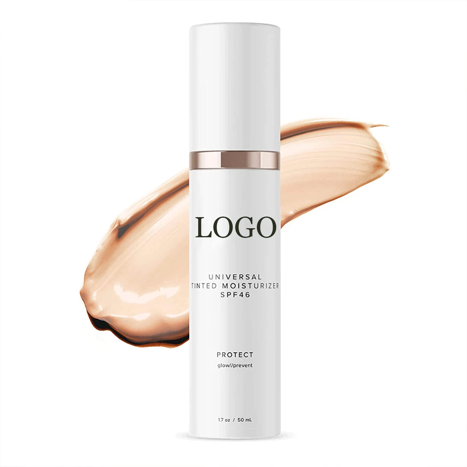 Private Label Natural Sunblock Liquid Sunscreen Serum for Glow Tinted Sunscreen With Spf 46 Sunscreen Lotion