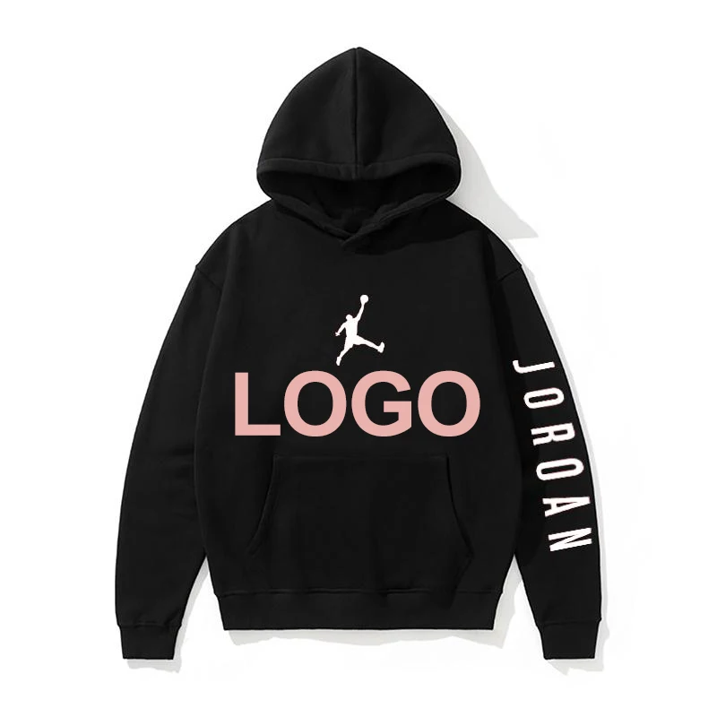 

Men Sweatshirt Hip-Hop Male Hooded Hoodies Pullover Hoody 2020 Autumn New Arrival High JOR DAN 23 Sportswear Clothing logo, Customized color