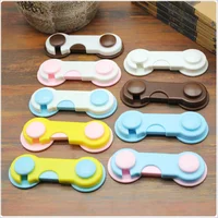 

Adhesive Cabinet Fridge Drawer Lock Children Security Products Baby Safety Lock