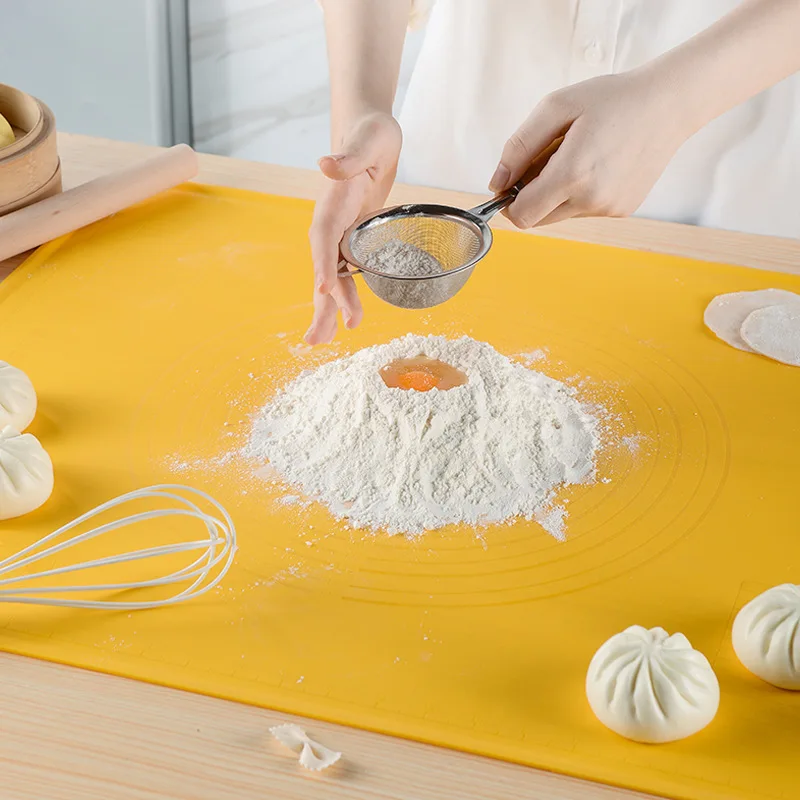 

Silicone Baking Mat Kneading Dough Pad Baking Pastry Rolling Mat Bakeware Liners chopping cutting board