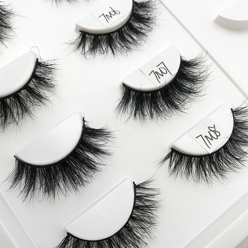 

Vendor Wholesale Private Label 15mm Eyelashes With Custom Eyelash Packaging Box Made By 5D 4D 3D Mink Eyelashes, Black