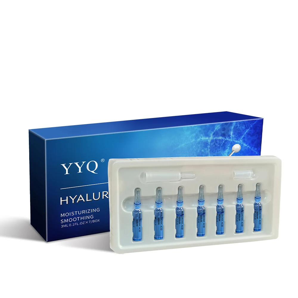 

OEM/ODM private label customized Hyaluroni HA ampule concentrate moisturizing hydrating ampoule serums