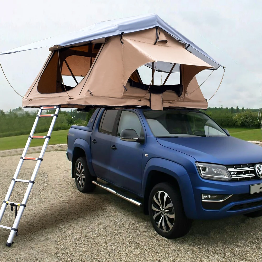 

Custom Soft Shell Camping Car Roof Top Tent Soft Cover Rooftop Tent for sale