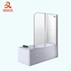 Dexus Aluminium Glass Shower Enclosure / Frameless shower screen / bath screen