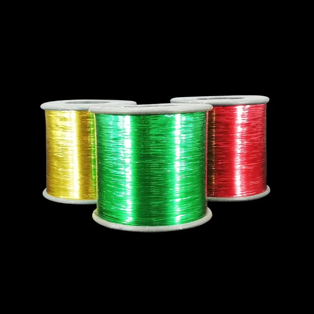 
Deep gold shade M metallic yarn metallic film 