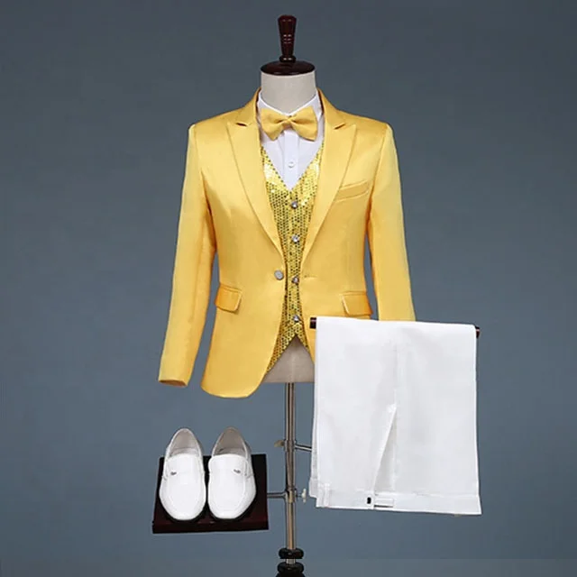 

latest design men 3pieces groom wedding suits