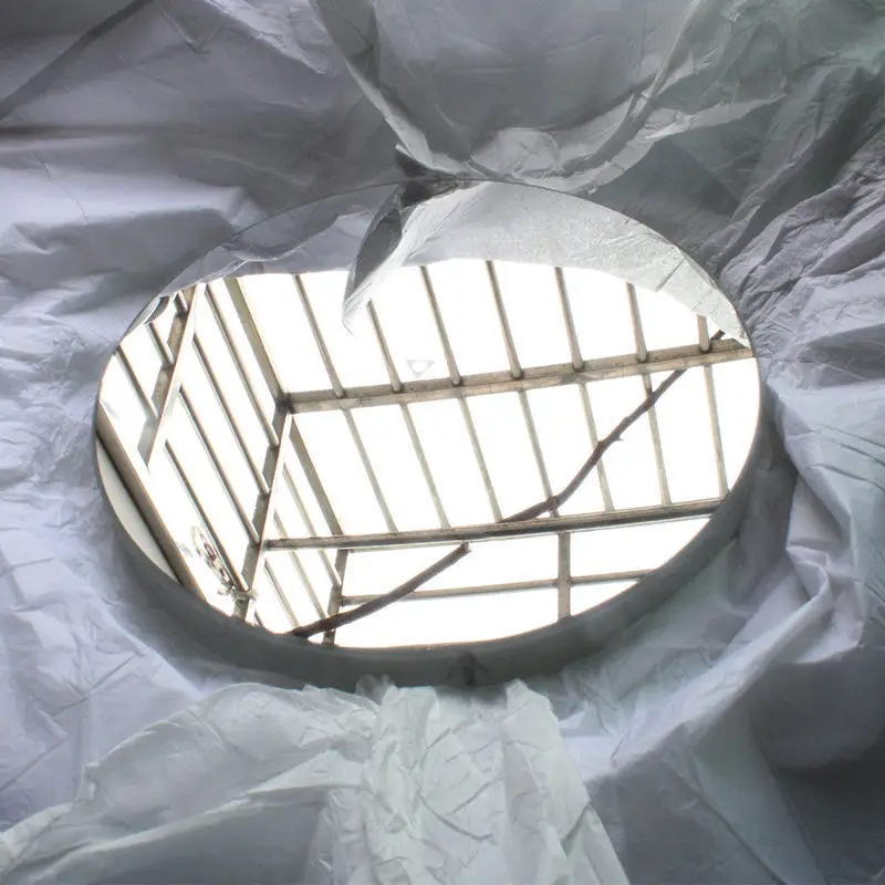 large round glass spherical concave aluminum reflective mirror