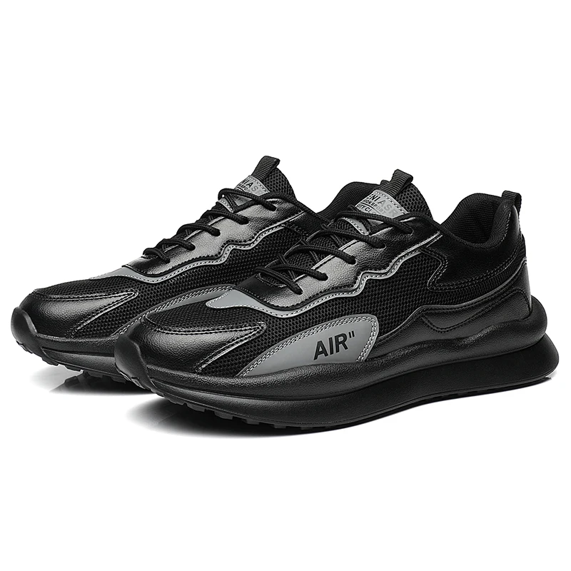 

2021 new casual men's sneaker mesh comfortable design outdoor running shoes