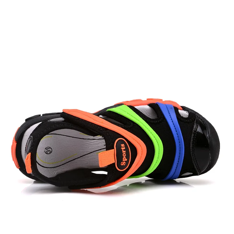 
2019 Hot Sale Closed Toe Fashion Baby Children Kids Sport Sandals Shoes for Boys and Girls 