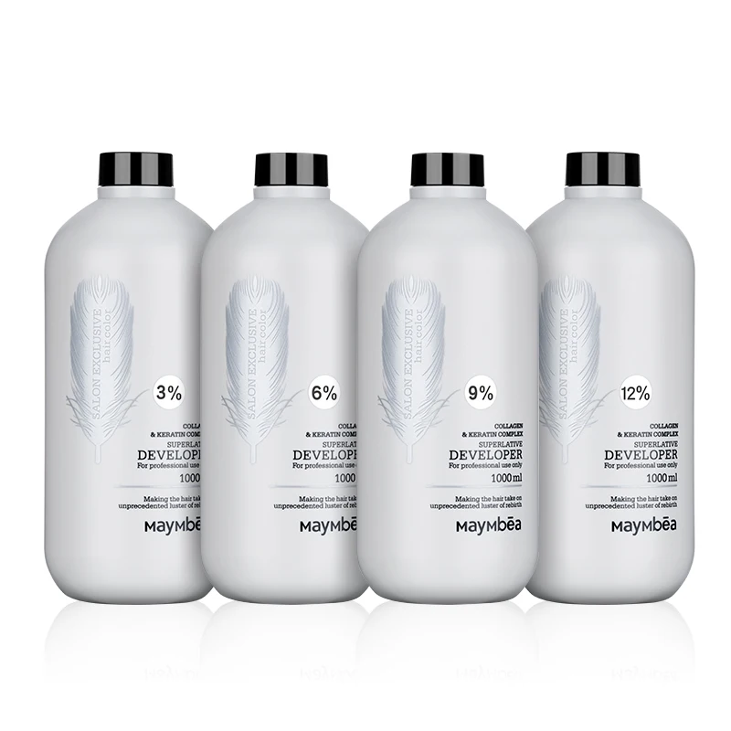 

professional in stock hair care free sample hair color dye peroxide cream 12% bleaching powder hair dye developer