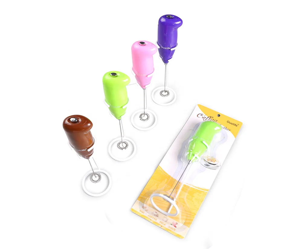 

Kitchen Appliances Handheld Milk Frother Electric coffee from easy maker whisk, Ggray,white, green,etc, oem