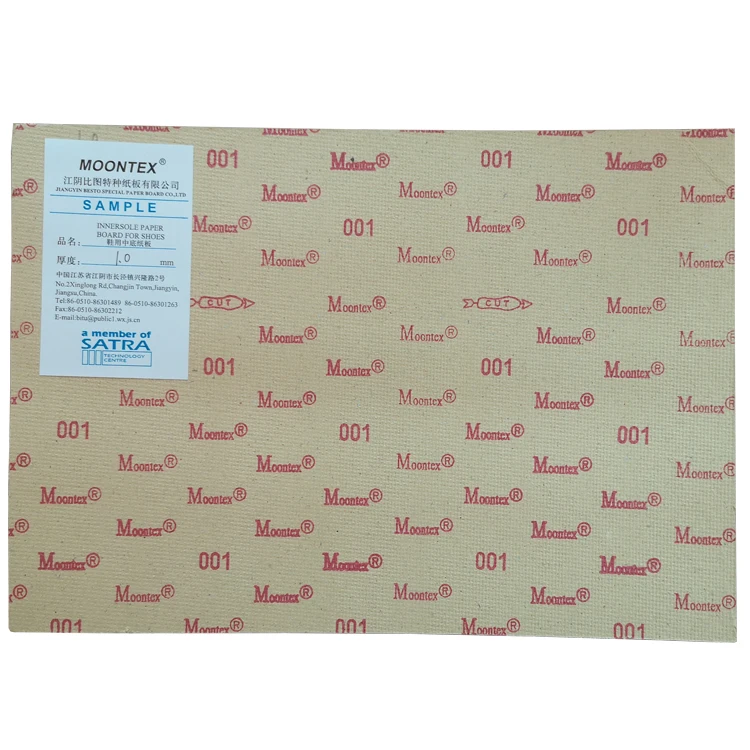 

Moontex 001 shoe cellulose insole paper board making materials, Pink