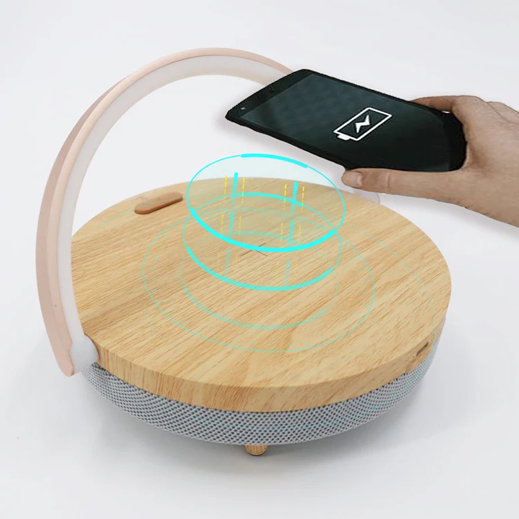 

2021 The Latest Wholesale Factory Price Wireless Charger Qi Fast Charge 3 Speaker Wireless