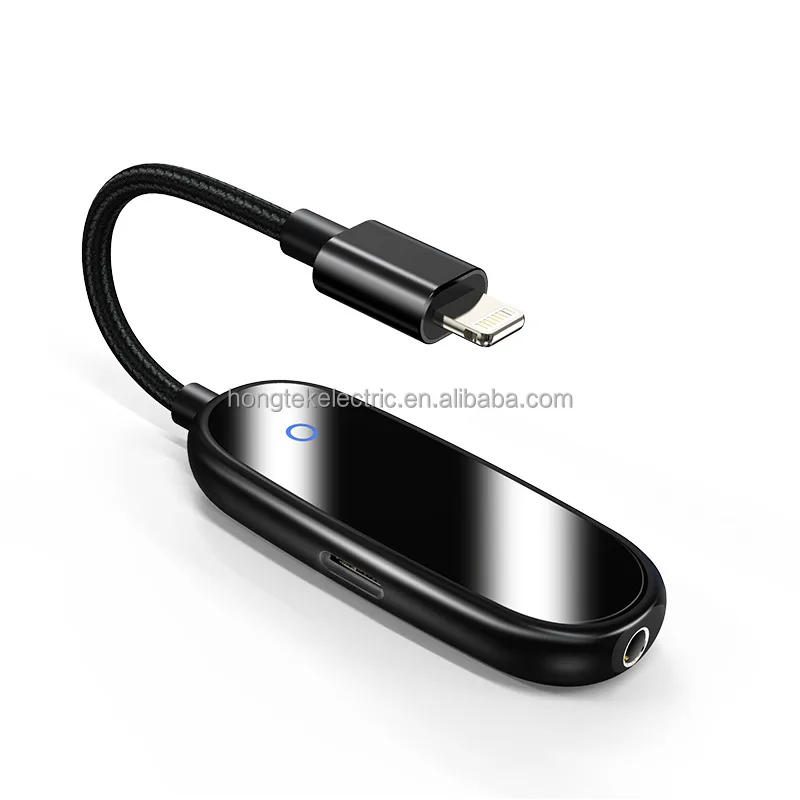 

2021 OEM Hot Sale i12 Lightnning Type Adapter To 3.5mm Audio AUX Headphone Port + Ii2 Lightnning Jack Charger Adapters Splitters