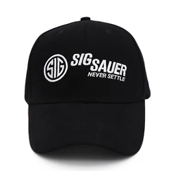 Outdoor Camouflage Adjustable Cap SIG SAUER Tactical Hunting Jungle Hat Hiking Snapback sports Sun Hats Men Baseball Cap