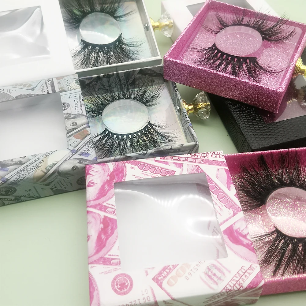 

5D 3D Mink False Eyelashes Wholesale Eyelashes 5D Wholesale Mink 25 Mm Eyelashes