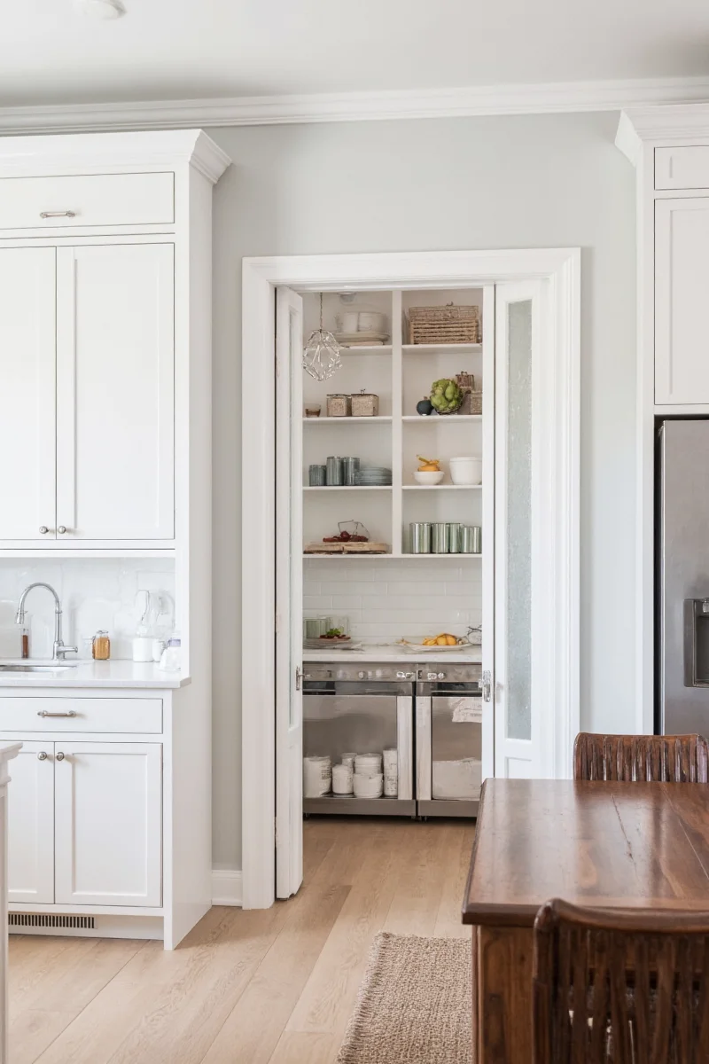 Finished Neat and Tidy Small Pantry