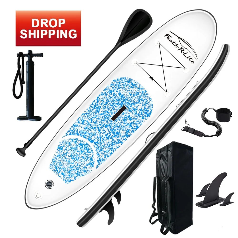 

FUNWATER drop shipping sup paddle board inflatable surf stand up paddle board inflatable foil board, Black,bleu,green,red