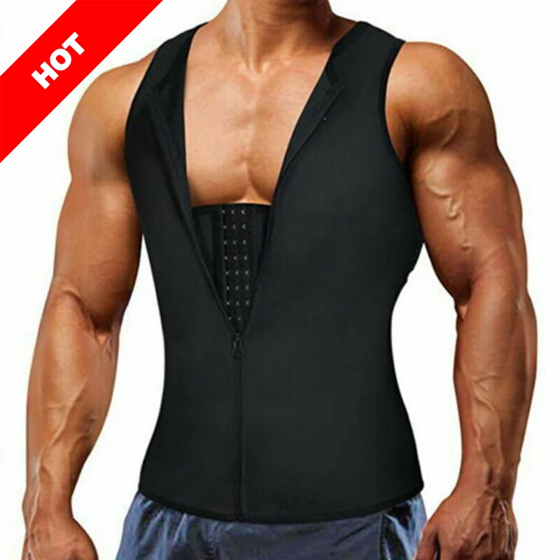 

Slimming Neoprene Vest Sweat Sauna Suit Waist Trainer Vest Workout tummy control shapewear, Customized color