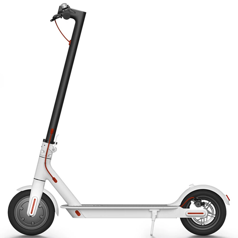 

Eu Warehouse Long Range Battery 36V/10Ah Adult Scooter Electric, Black white