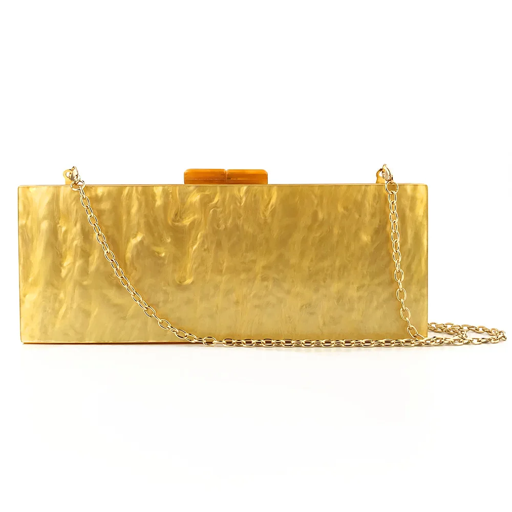 Bolso de mano corazón Santo Rosario – Oro Rosa – RoseBoutique