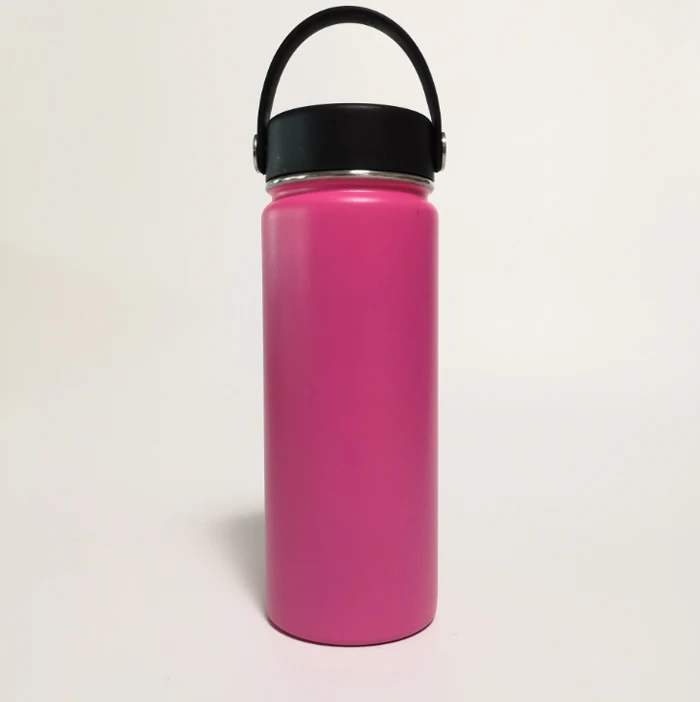 

BPA Free Candy Color 18 Ounce (Oz) Wide Mouth Insulated Water Bottle