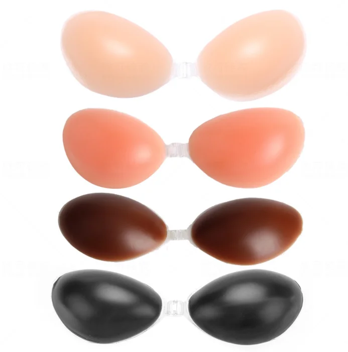 

China Supply Strapless beautiful design padded bandeau Tube Top, Skin and transparent