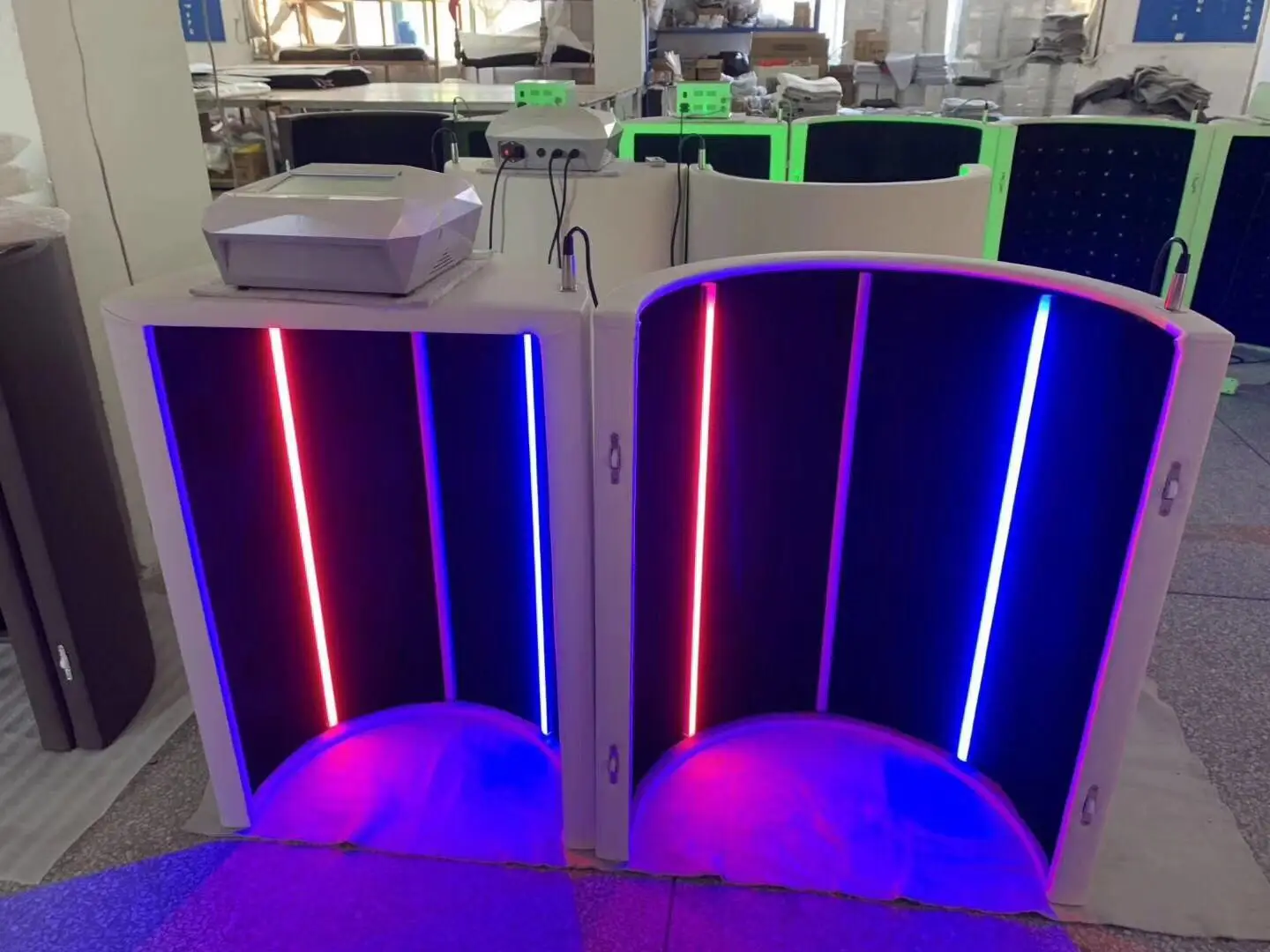 infrared body slimming sauna dome with photon lights