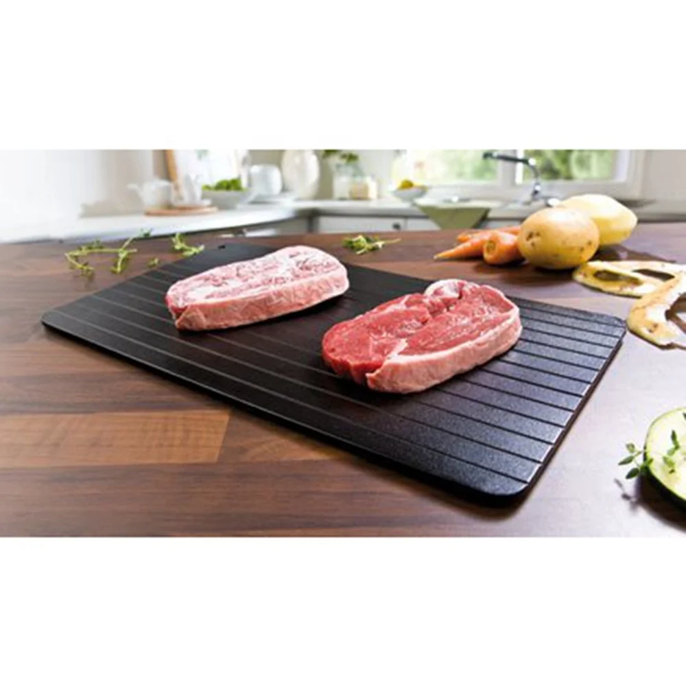 

High Quality Fast Defrosting Tray Defrost Meat Or Frozen Food Quickly Without Electricity Microwave For 295*208 Mm