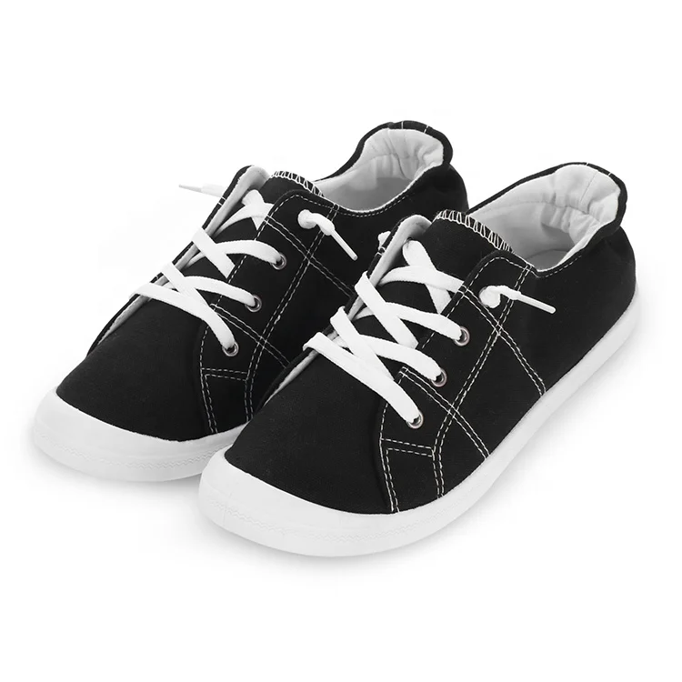 

Josiny Factory direct sales can be customized comfortable breathable casual shoes, Black