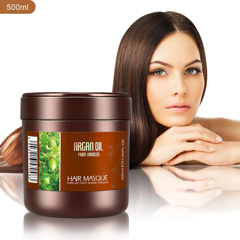 

Free Sample Argan Oil Home Use Hair Mask Infused With 100% Pure Argan Oil Moisturizer Treatment For Dry Damaged Hair Collagen Ke